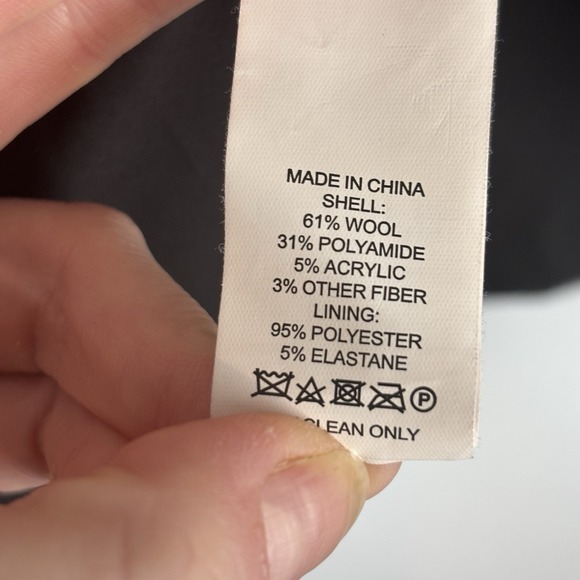 Kate Spade Womens A-Line Mini Skirt Black Plaid Size 14 Ruffle Fringe Preppy - Picture 8 of 8